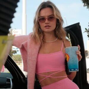 Set Active Women's Pink Bra